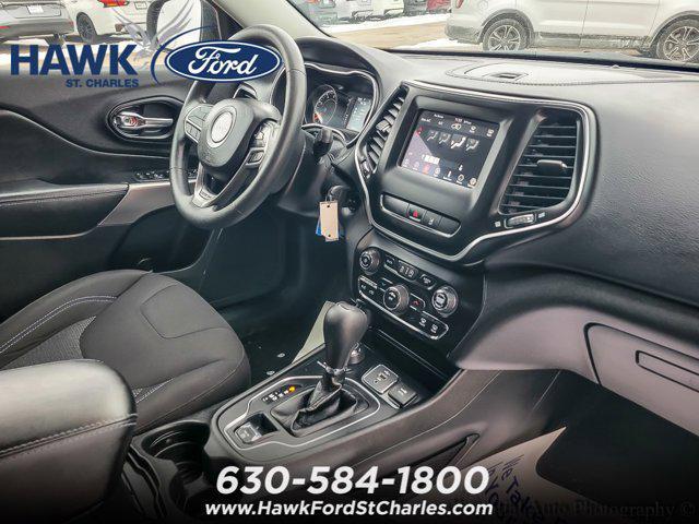 used 2021 Jeep Cherokee car, priced at $20,700