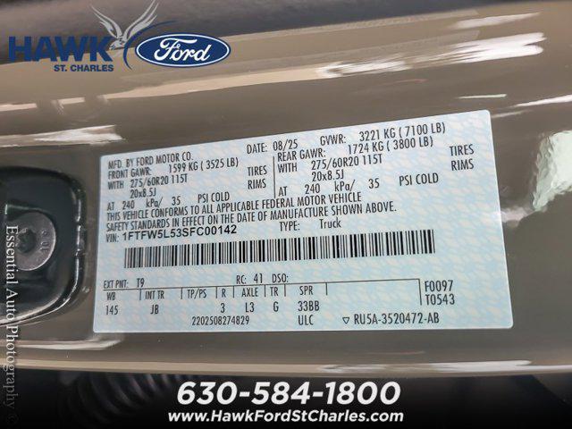 new 2025 Ford F-150 car, priced at $67,464