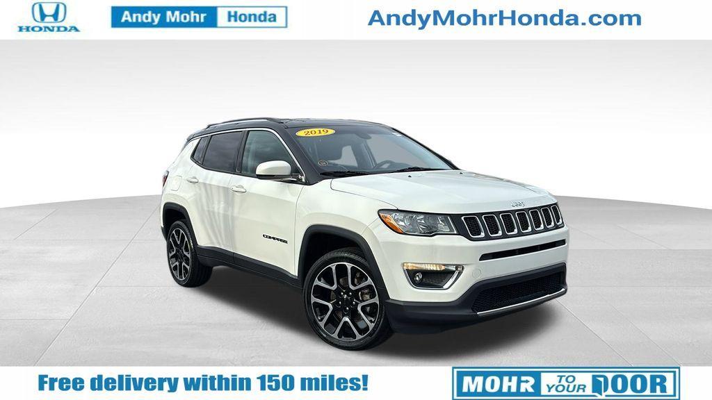 used 2019 Jeep Compass car, priced at $14,986