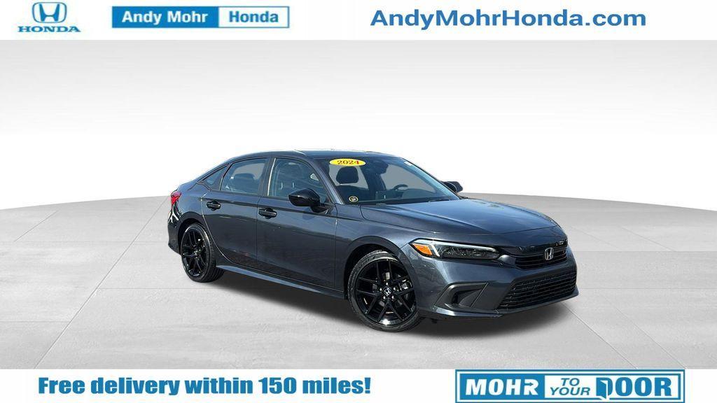 used 2024 Honda Civic car, priced at $25,803