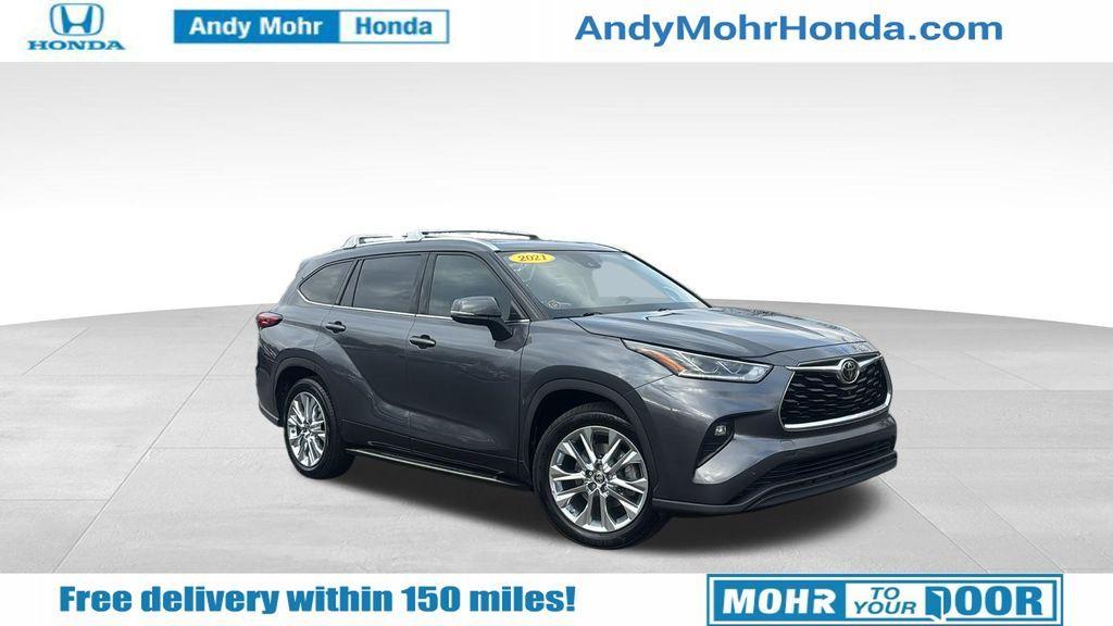 used 2021 Toyota Highlander car, priced at $28,469