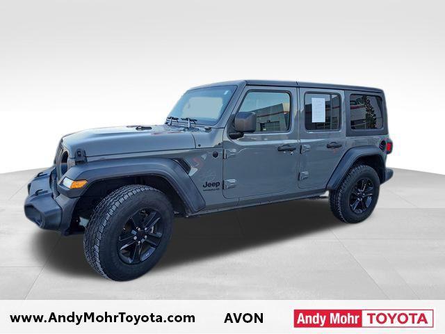 used 2020 Jeep Wrangler Unlimited car, priced at $23,250