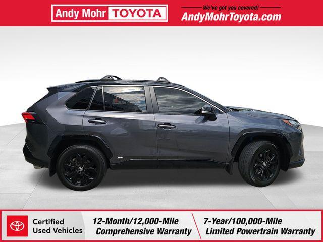 used 2022 Toyota RAV4 Hybrid car, priced at $34,899
