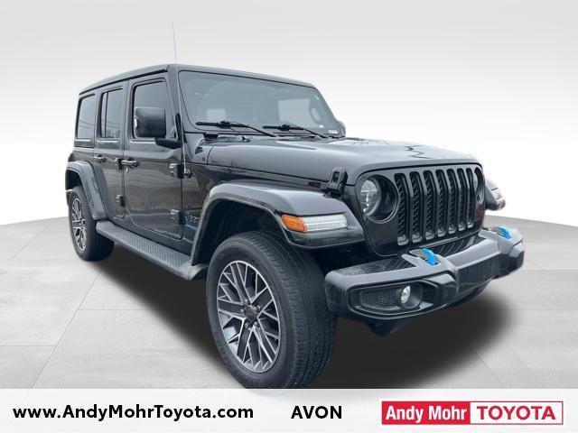 used 2022 Jeep Wrangler Unlimited 4xe car, priced at $27,901