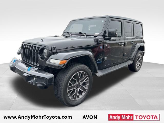 used 2022 Jeep Wrangler Unlimited 4xe car, priced at $27,901