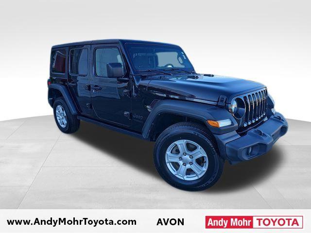 used 2022 Jeep Wrangler Unlimited car, priced at $24,455