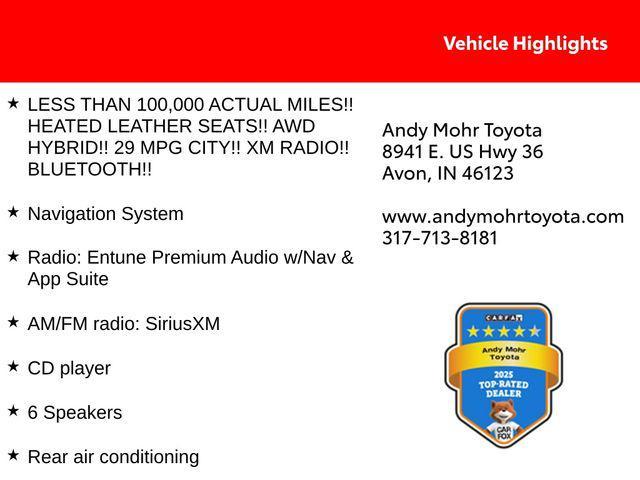 used 2017 Toyota Highlander Hybrid car, priced at $24,610