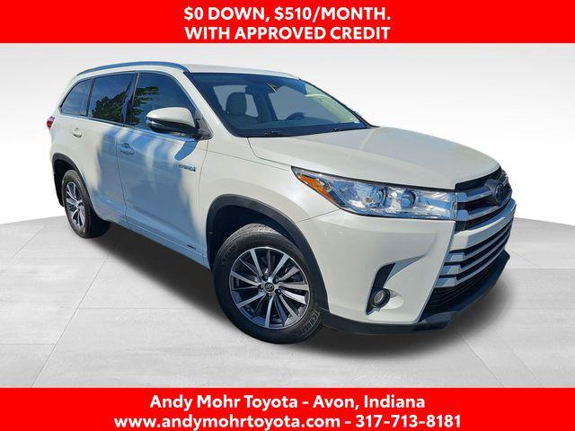 used 2017 Toyota Highlander Hybrid car, priced at $24,610