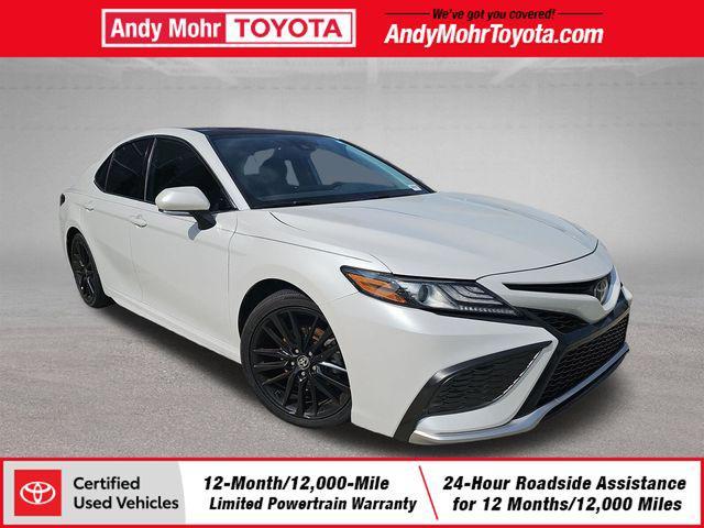 used 2021 Toyota Camry car, priced at $27,333
