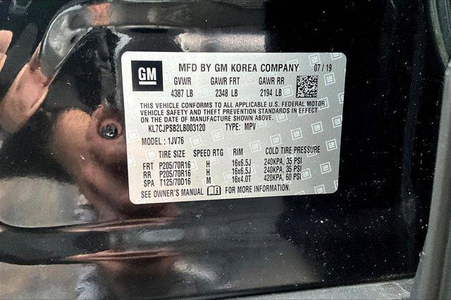 used 2020 Chevrolet Trax car, priced at $15,924