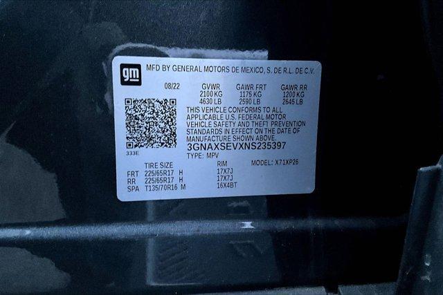 used 2022 Chevrolet Equinox car, priced at $20,424