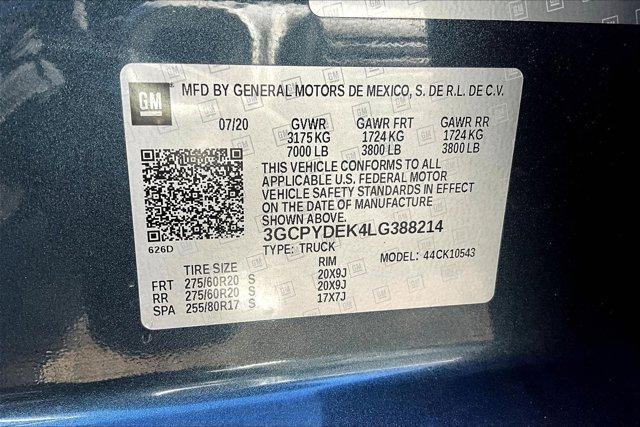 used 2020 Chevrolet Silverado 1500 car, priced at $28,924