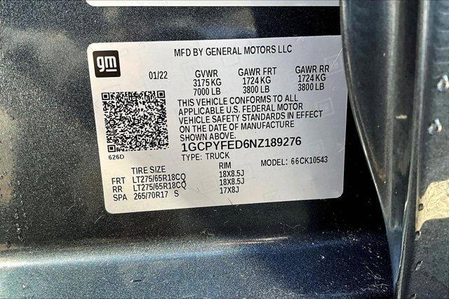 used 2022 Chevrolet Silverado 1500 Limited car, priced at $30,924