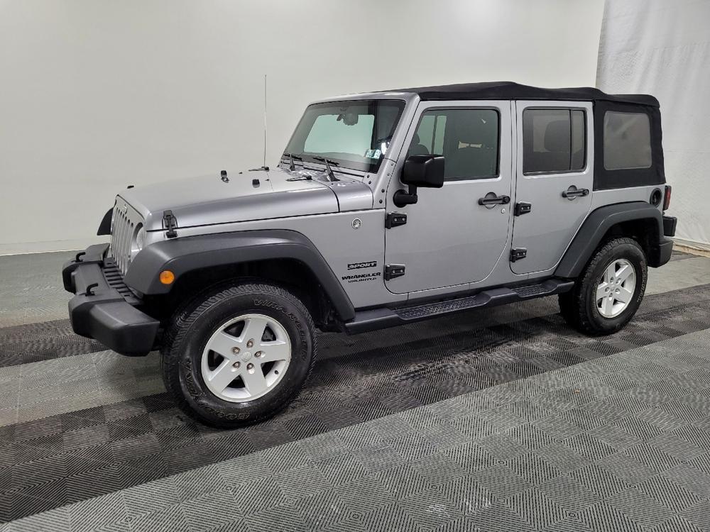 used 2017 Jeep Wrangler Unlimited car, priced at $22,995