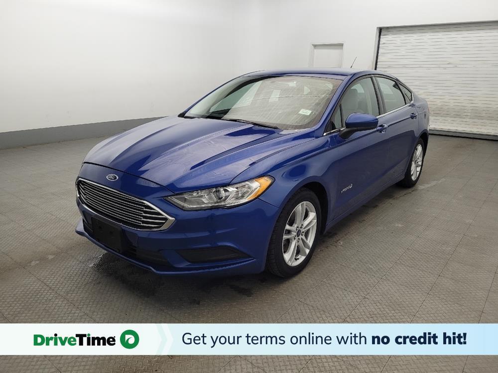 used 2018 Ford Fusion Hybrid car, priced at $18,695