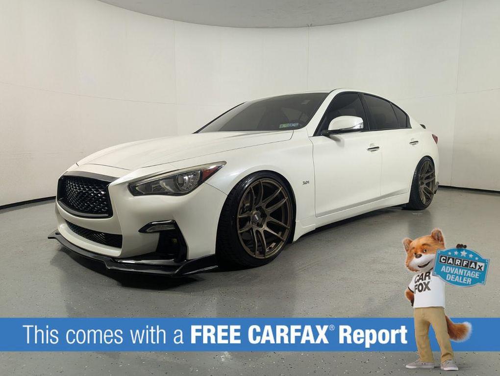 used 2018 INFINITI Q50 car, priced at $16,900