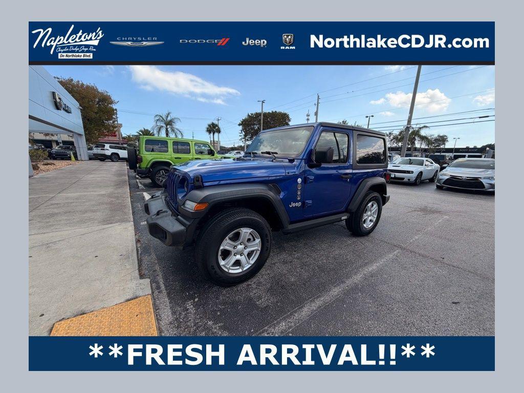 used 2019 Jeep Wrangler car, priced at $15,700