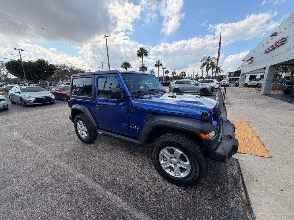 used 2019 Jeep Wrangler car, priced at $15,700