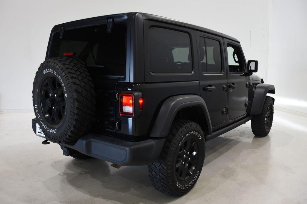 used 2022 Jeep Wrangler car, priced at $29,900