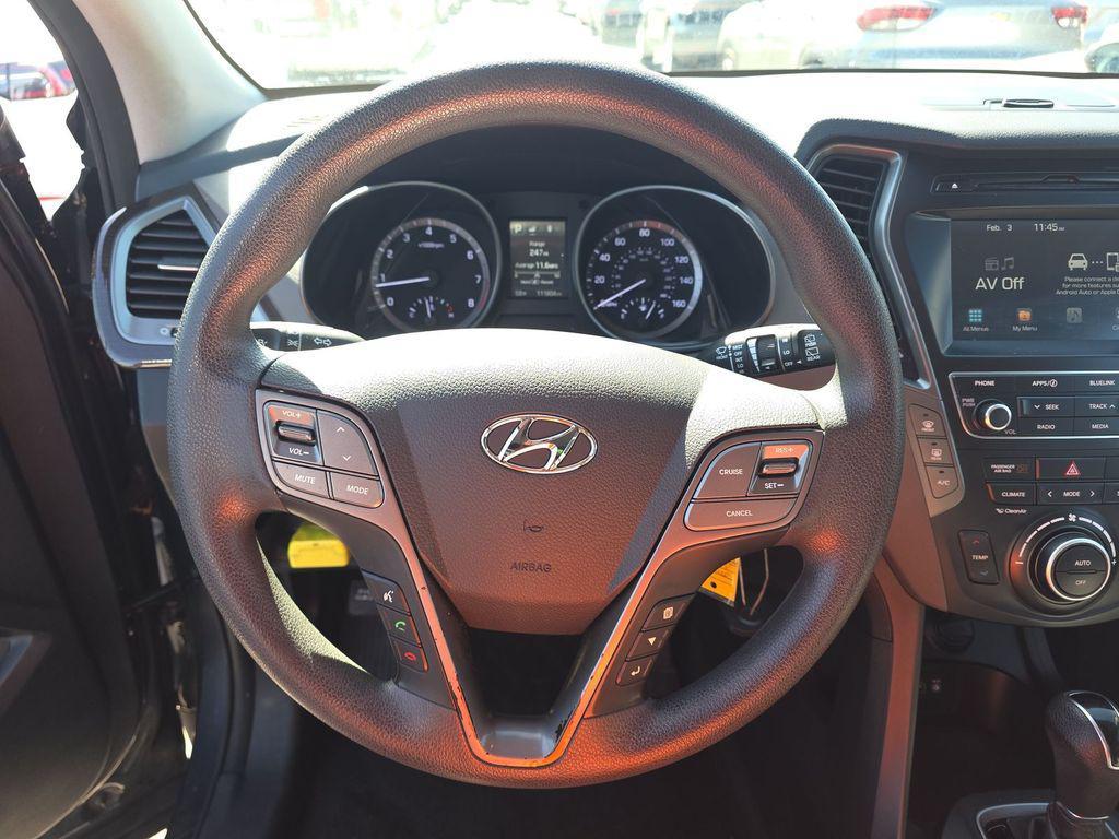 used 2018 Hyundai Santa Fe car, priced at $12,900