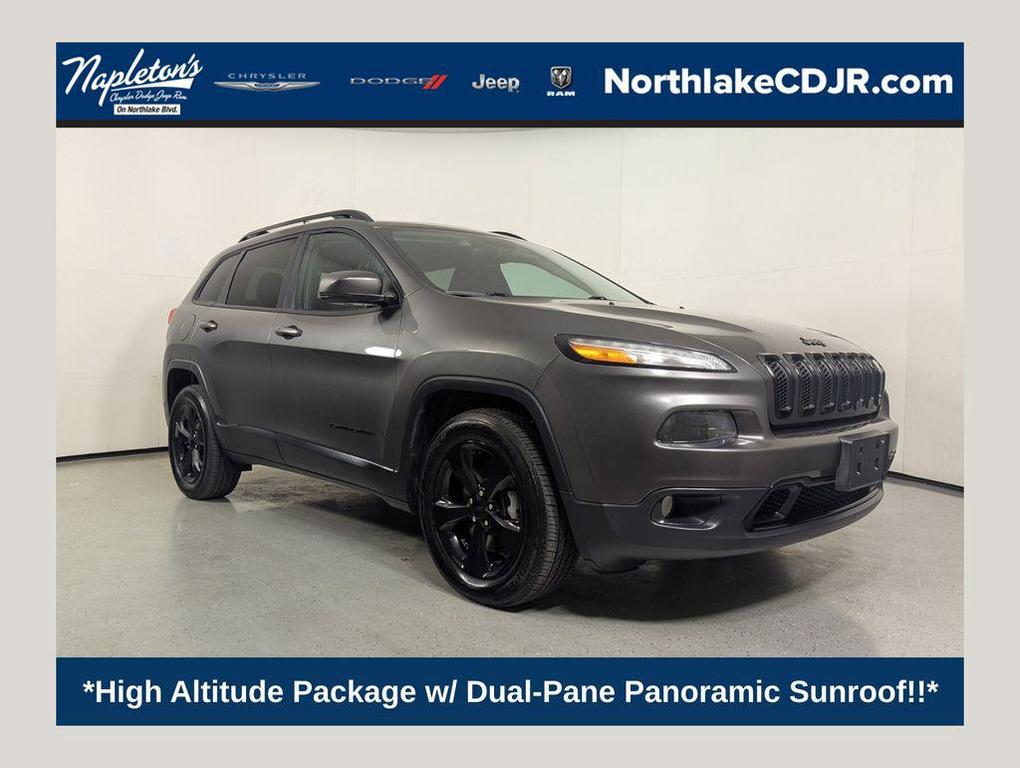 used 2017 Jeep Cherokee car, priced at $13,400