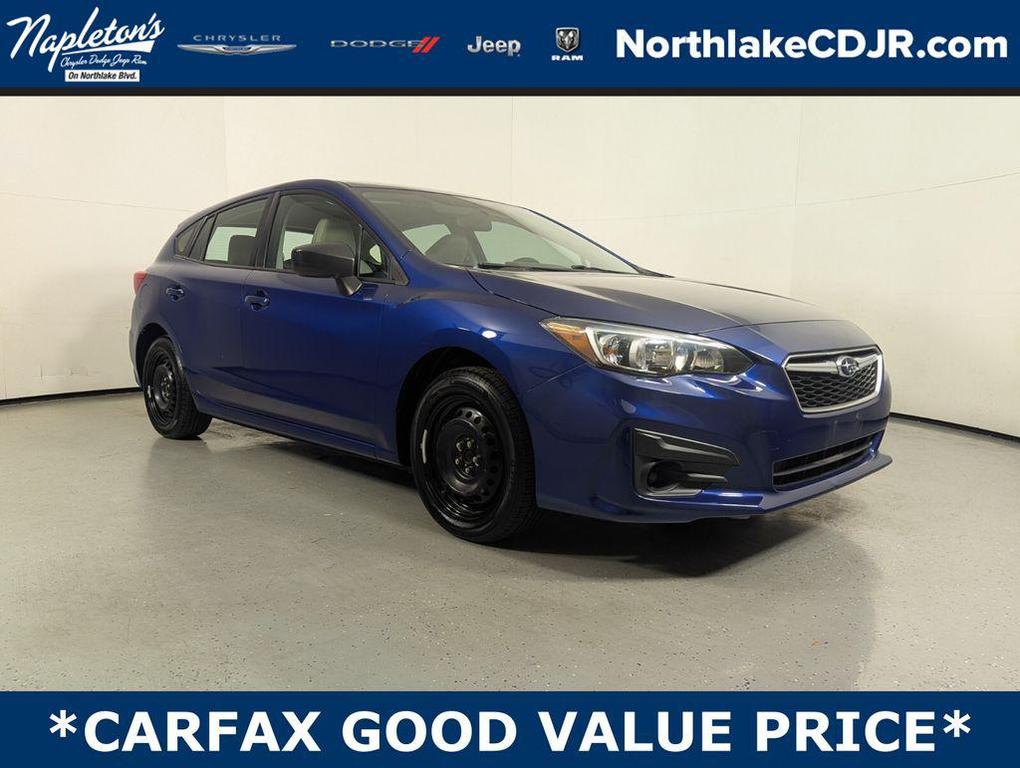 used 2017 Subaru Impreza car, priced at $13,500