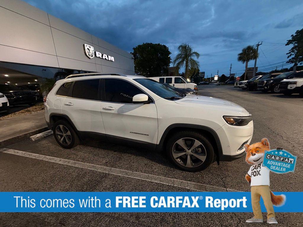 used 2019 Jeep Cherokee car, priced at $18,000