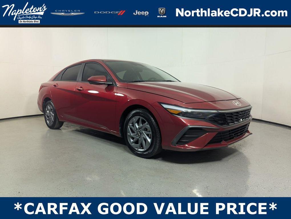 used 2024 Hyundai Elantra car, priced at $18,300