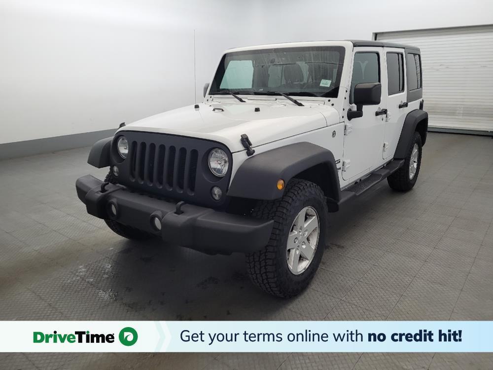 used 2018 Jeep Wrangler JK Unlimited car, priced at $19,095
