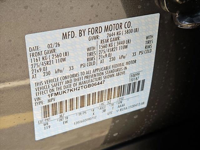 new 2026 Ford Explorer car, priced at $42,649