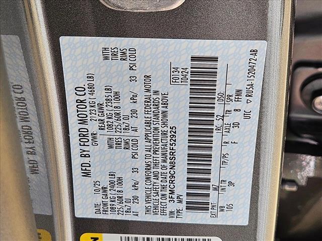 new 2025 Ford Bronco Sport car, priced at $33,985