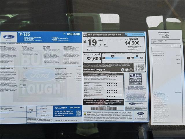 new 2026 Ford F-150 car, priced at $54,282