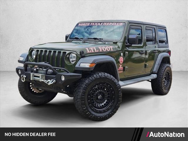 used 2021 Jeep Wrangler Unlimited car, priced at $27,216