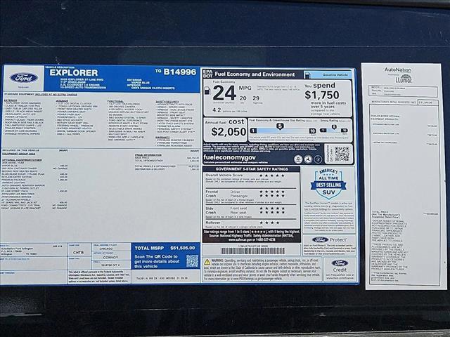 new 2026 Ford Explorer car, priced at $43,014