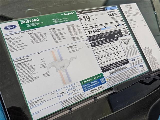 new 2026 Ford Mustang car, priced at $49,960