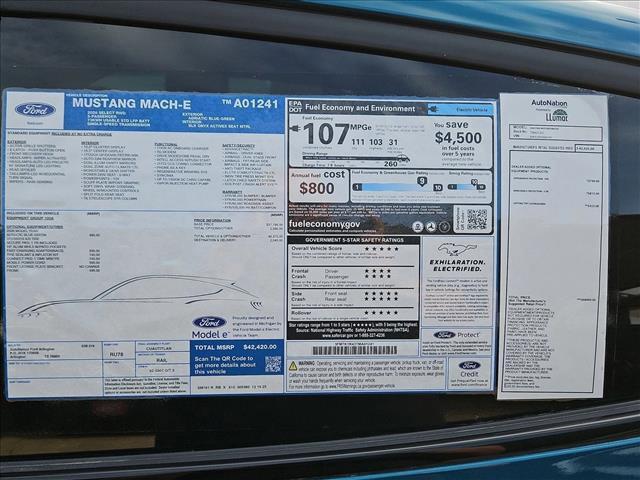 new 2026 Ford Mustang Mach-E car, priced at $38,637