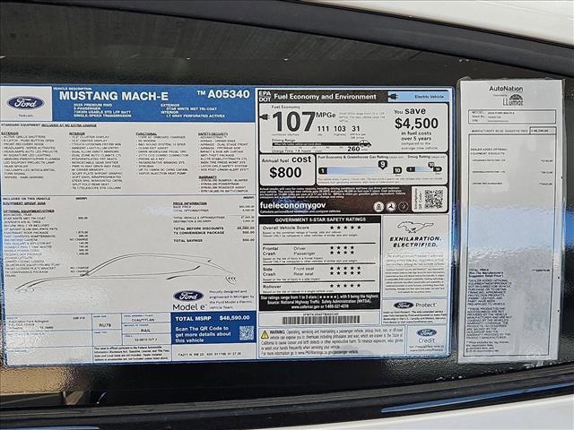 new 2026 Ford Mustang Mach-E car, priced at $44,684