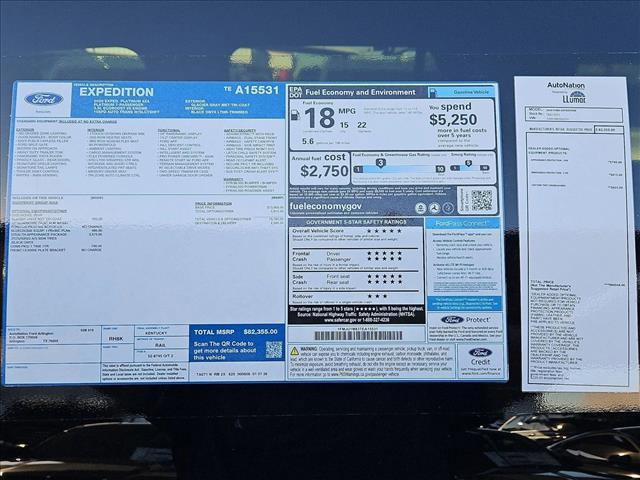 new 2026 Ford Expedition car, priced at $77,355