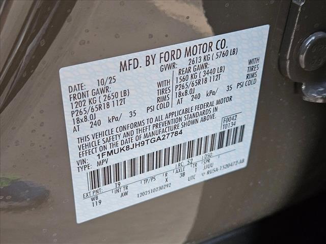 new 2026 Ford Explorer car, priced at $46,180