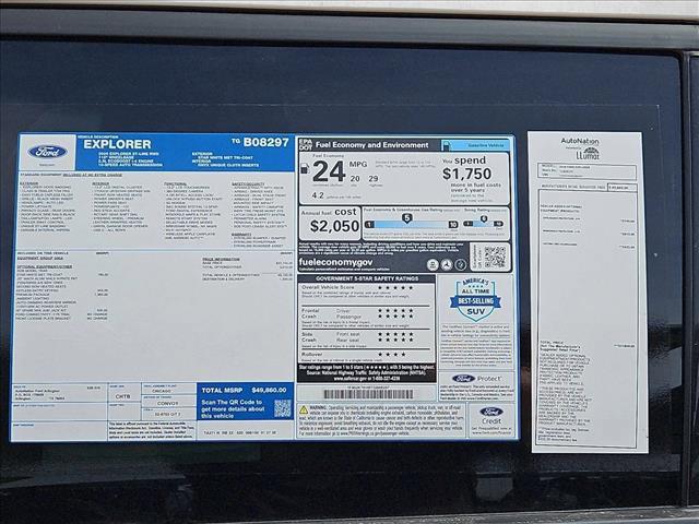 new 2026 Ford Explorer car, priced at $41,438