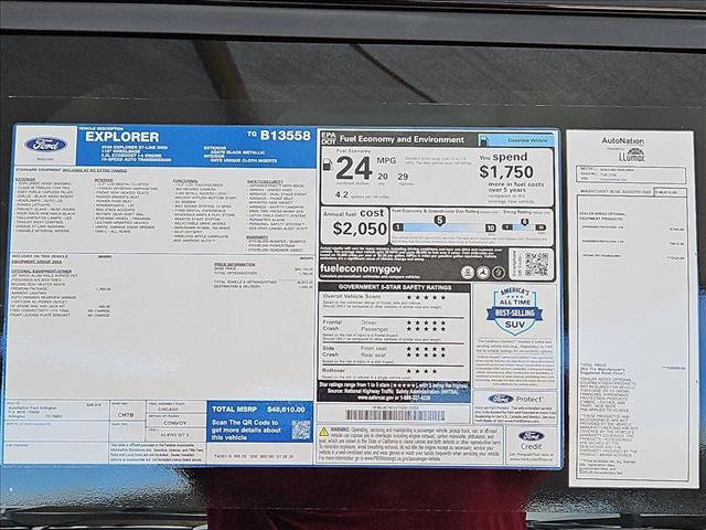 new 2026 Ford Explorer car, priced at $40,110