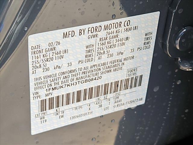 new 2026 Ford Explorer car, priced at $39,550