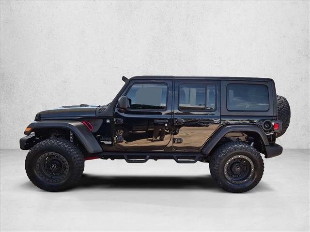 used 2021 Jeep Wrangler Unlimited car, priced at $33,216