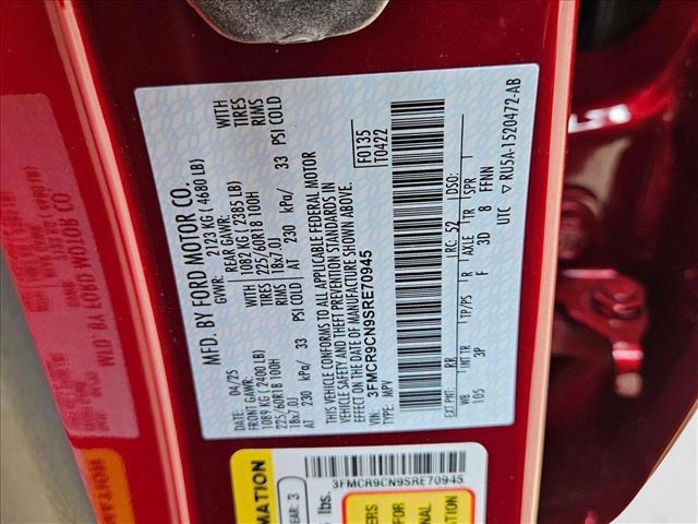 new 2025 Ford Bronco Sport car, priced at $32,180