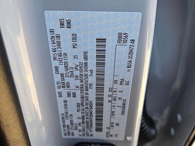 new 2025 Ford F-150 car, priced at $38,125