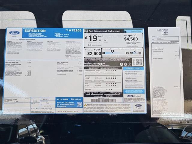 new 2026 Ford Expedition car, priced at $67,085