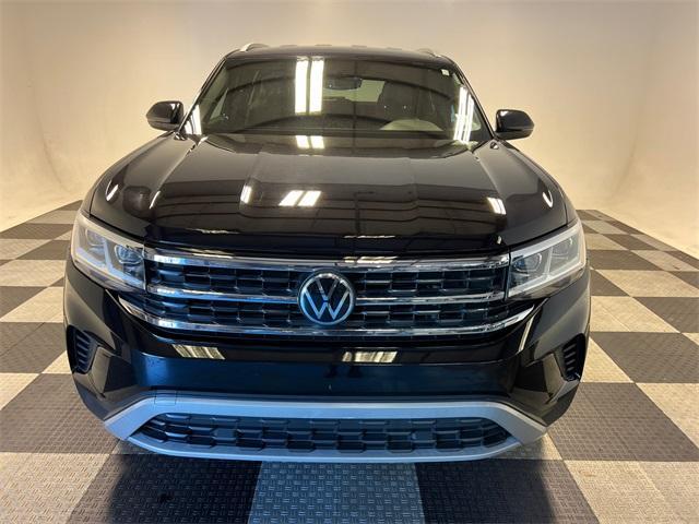 used 2021 Volkswagen Atlas Cross Sport car, priced at $16,397