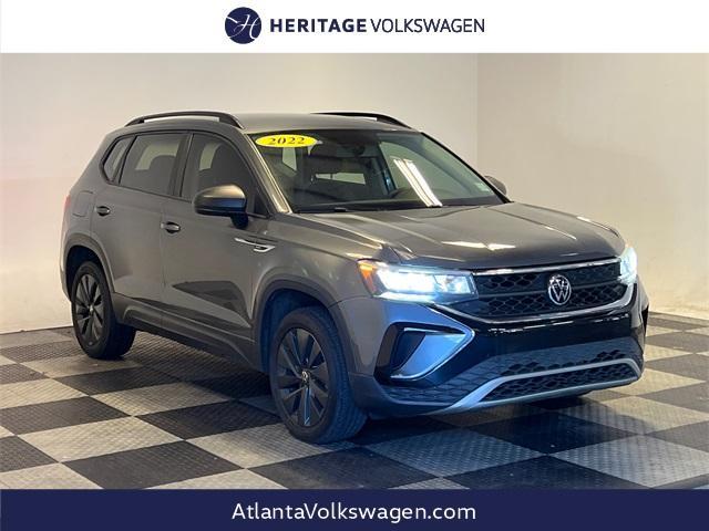 used 2022 Volkswagen Taos car, priced at $13,897
