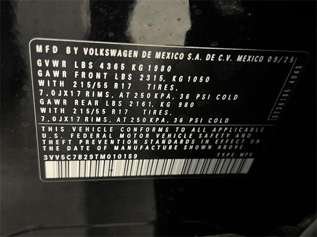 new 2026 Volkswagen Taos car, priced at $27,177