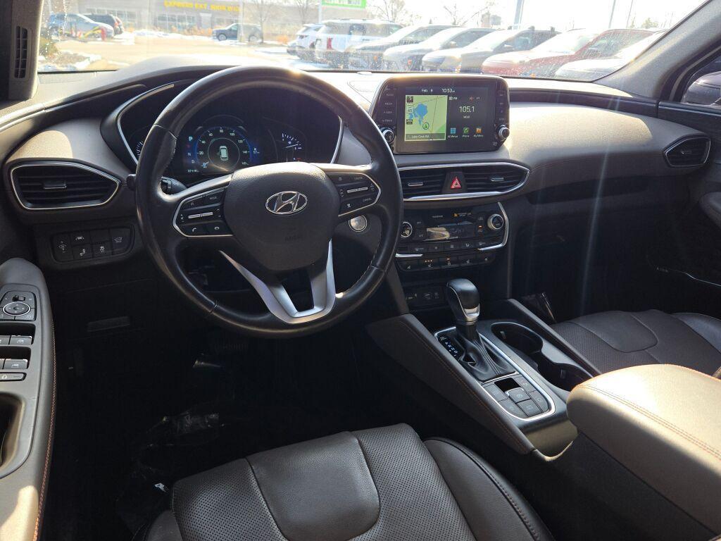 used 2019 Hyundai Santa Fe car, priced at $20,841